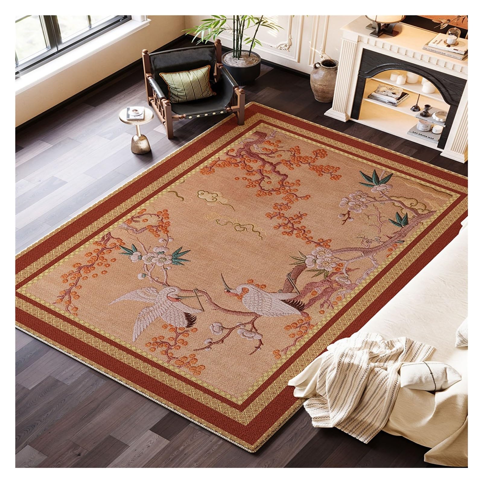Alfombra Antideslizante Carpet Living Room Ligero Indoor Rugs Sala de Reuniones Balcón(C,200x300cm/6.56x9.84ft)