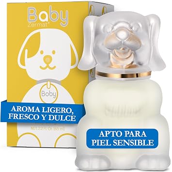 Zermat Boby | Baby Cologne Unisex Perfume |Paraben-Free, Hypoallergenic & Gentle Formula | Long-Lasting Powdery, Clean, Floral Perfume Violet & White Flowers | Perfumes para Bebes | 65ml /2.2oz