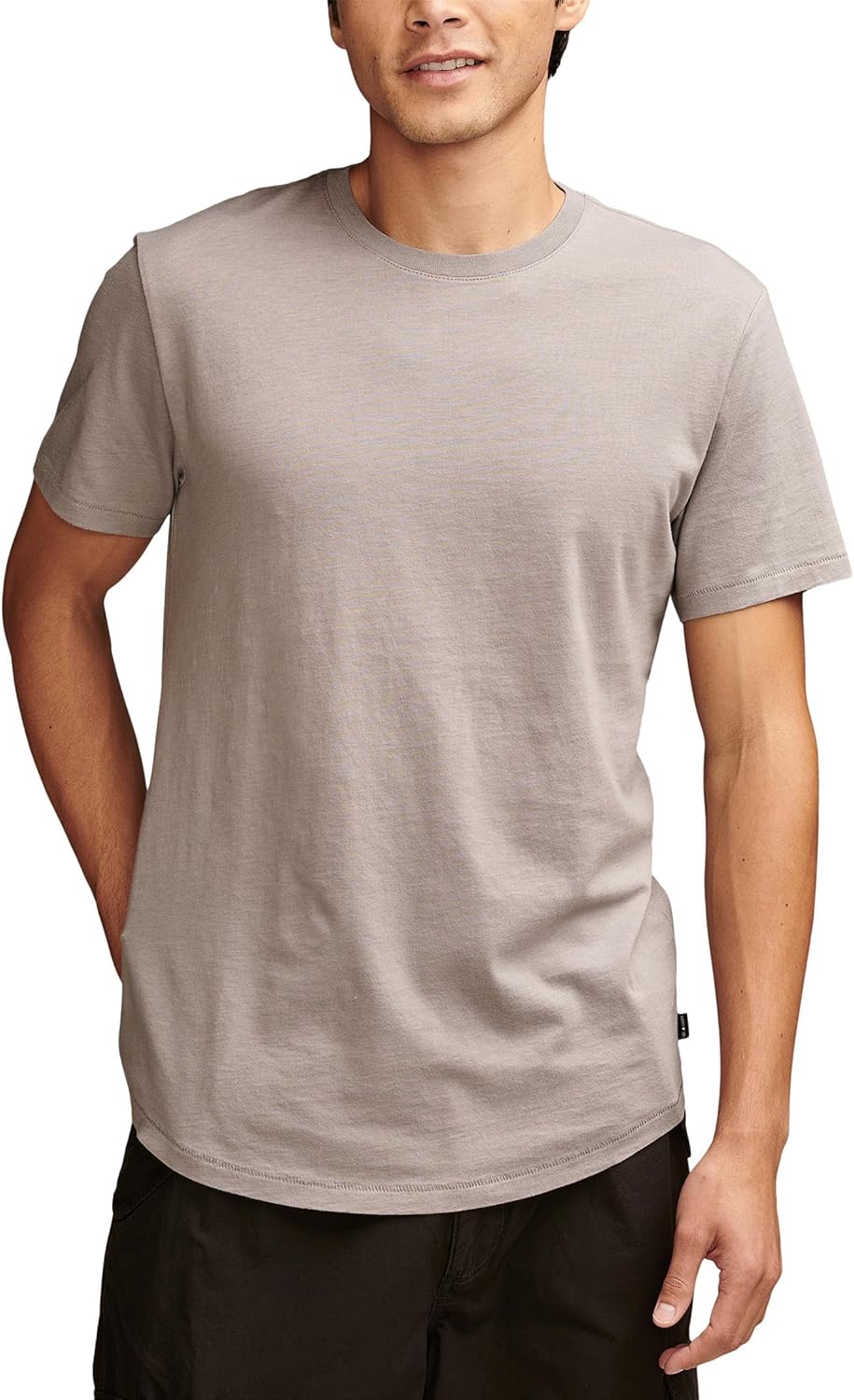 Lucky Brand Mens Supima Short Sleeve Crew