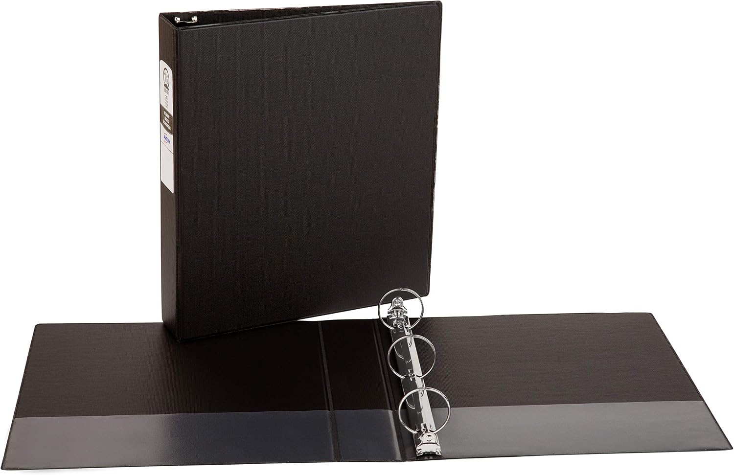Avery Economy 3 Ring Binder, 2" Round Rings, 1 Black Binder (03501)