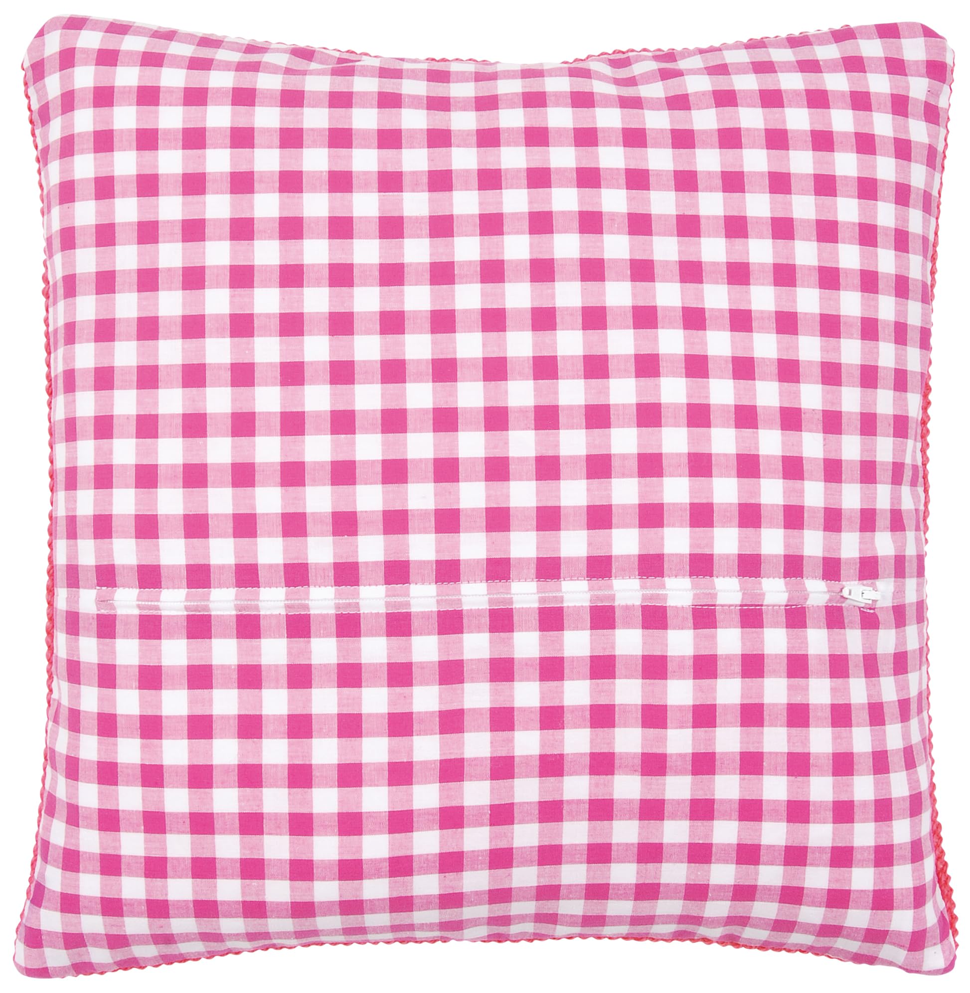 Vervaco 30 x 30 cm Cushion Back with Zipper, Pink