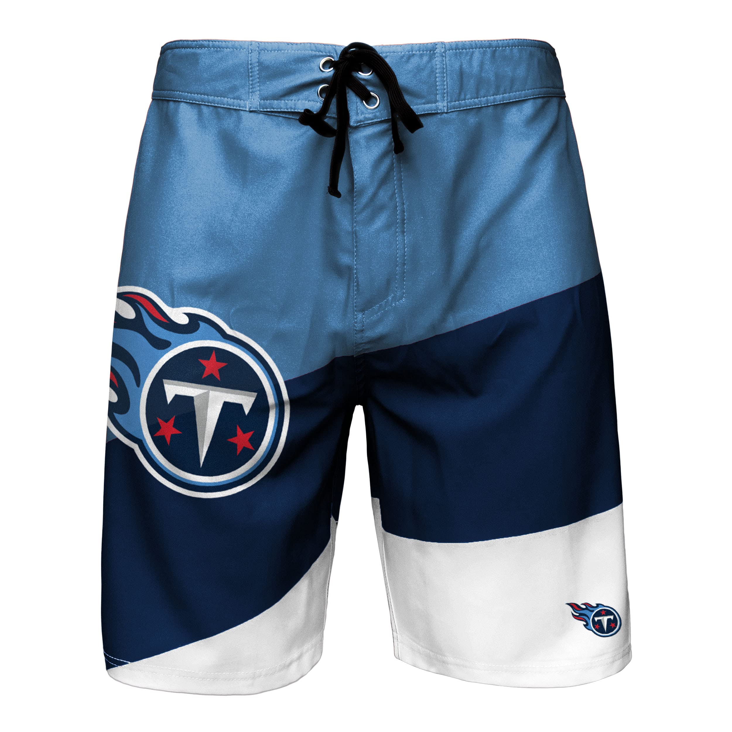 FOCO Mens NFL Team Logo Color Dive Swim Boardshorts
