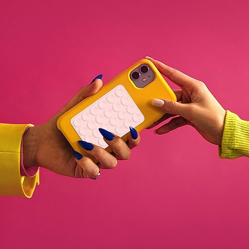 Miniatura 5 de HOWILIM 2 piezas de soporte de teléfono con ventosa, soporte de teléfono con manos libres para iPhone y Android, funda de silicona con succión para