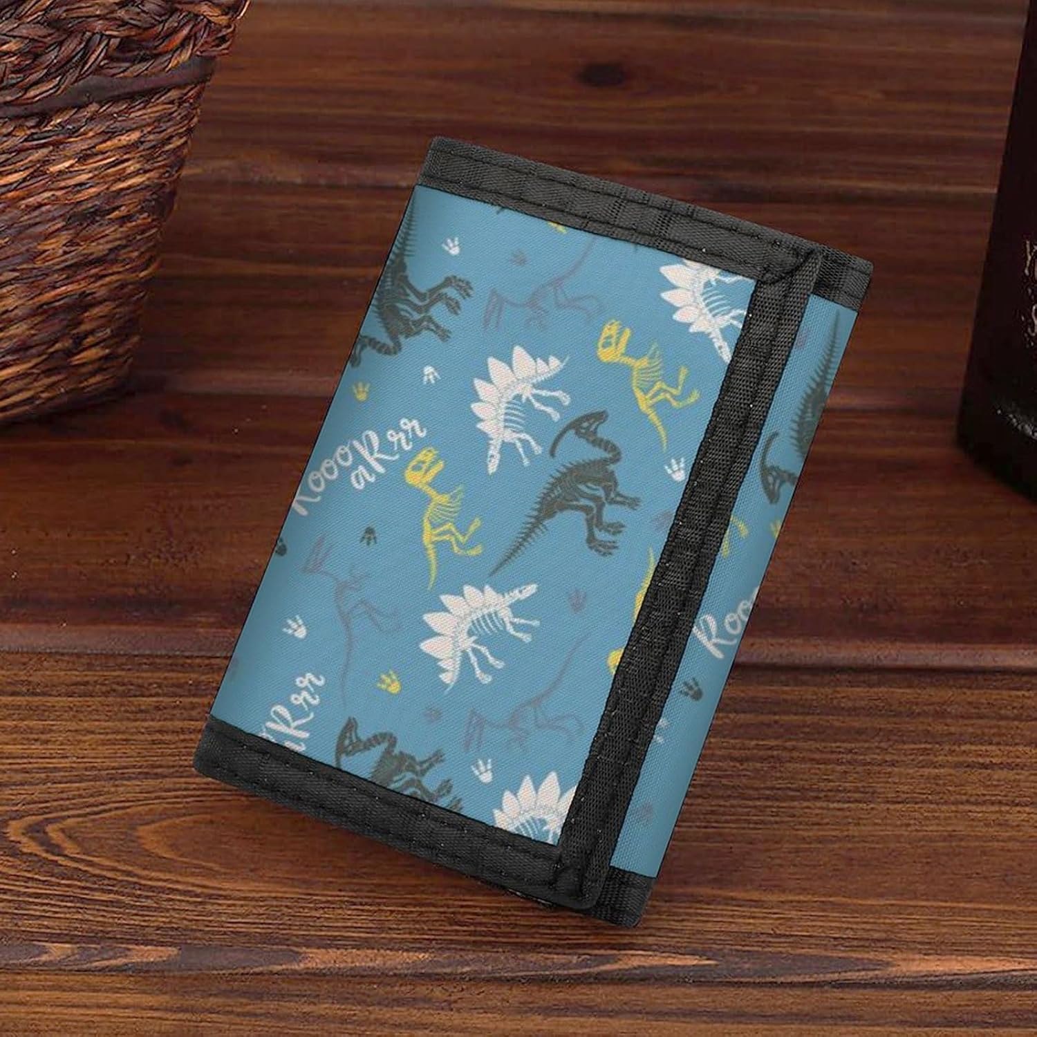 Kids Wallet for Boys Girls- Kids Trifold Wallet Ages 4-18, Dinosaur Wallets for Teen Boys, Cute Wallet with Coin Pocket and Card Holders, Children Birthday Gift (CB005) - Image 6