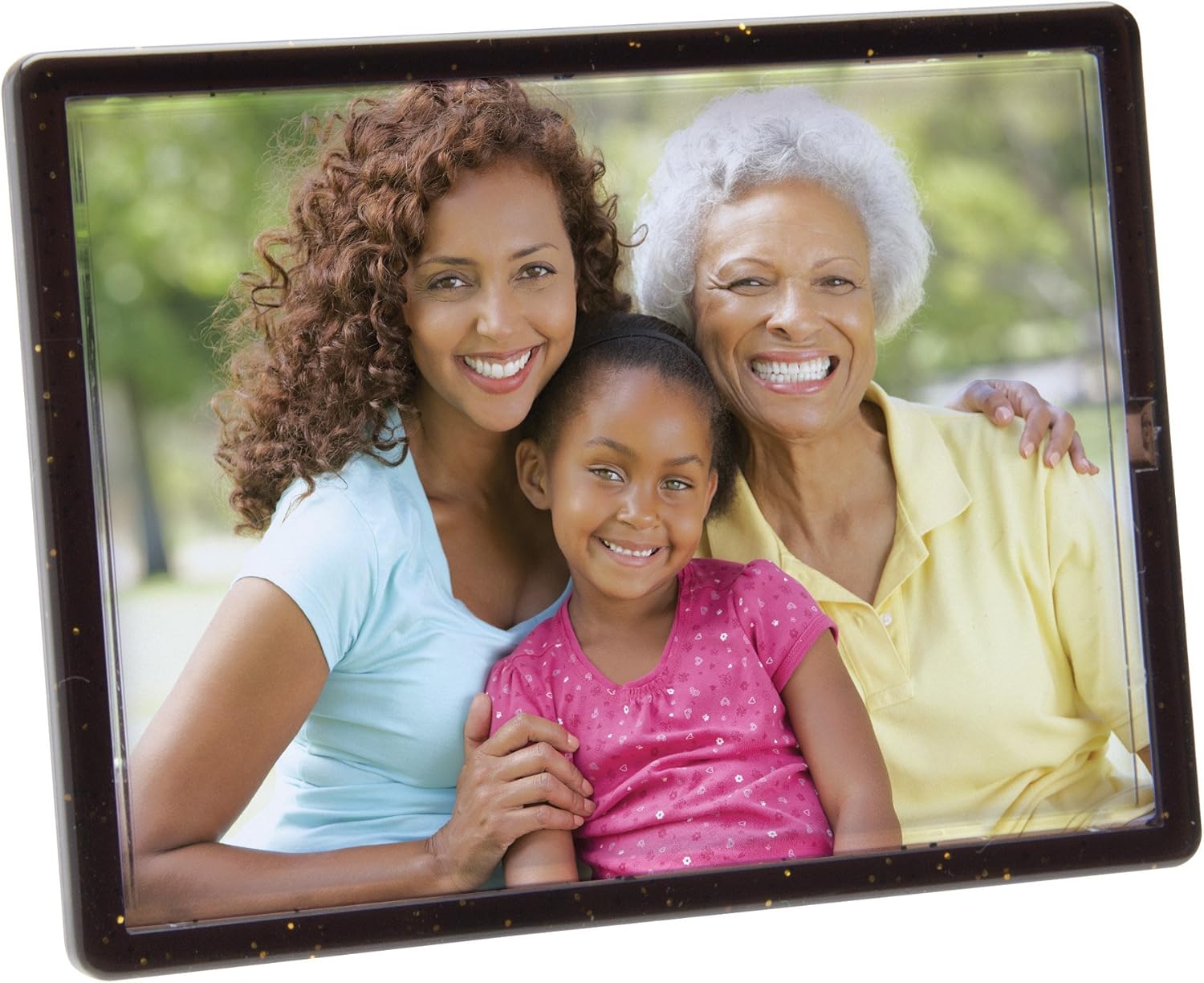 Snapins 2.5" x 3.5" Black Photo Magnet with Easel Picture Frame - Pack of 144