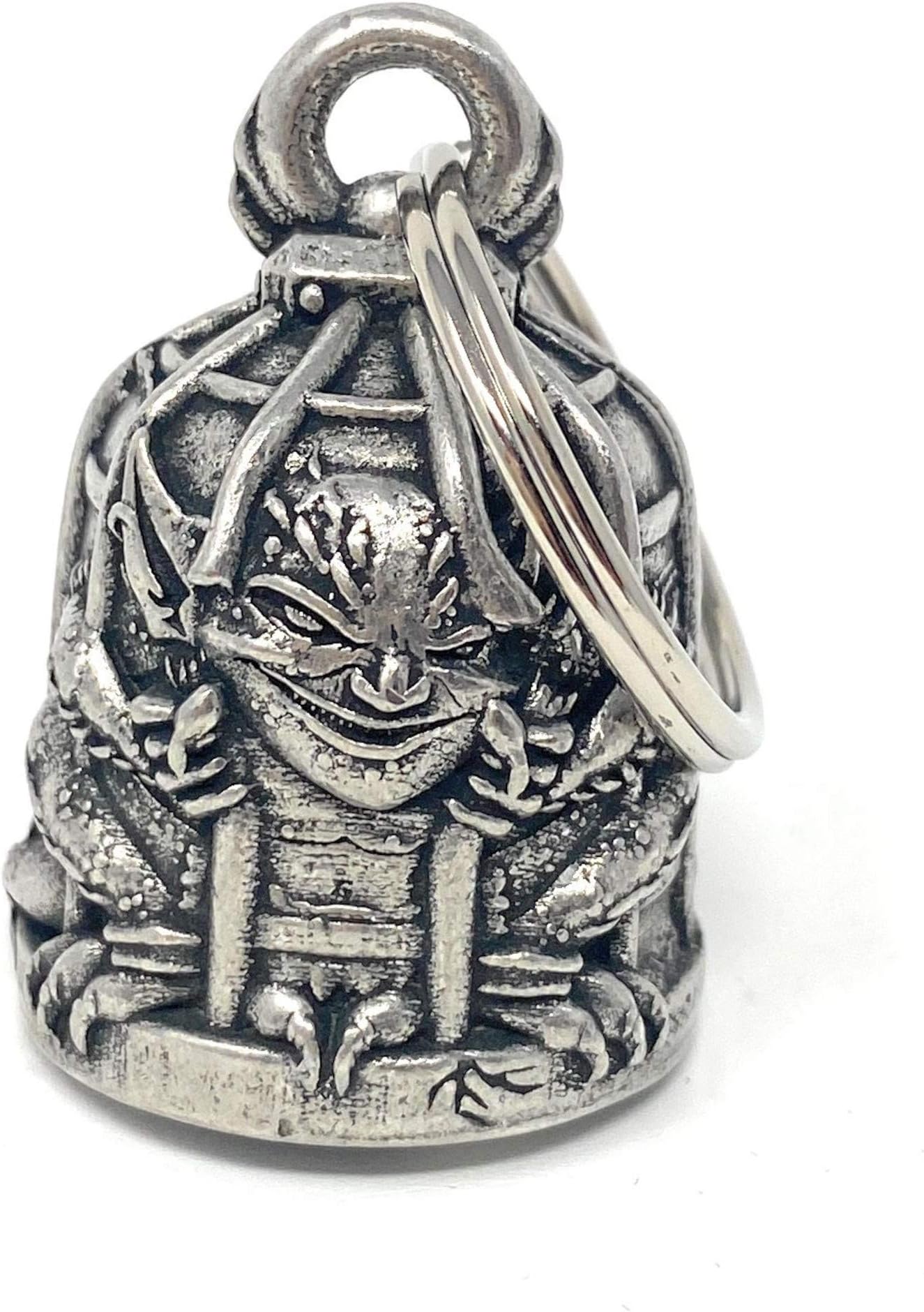 Bravo Bells Caged Gremlin Motorcycle Biker Accessory or Key Chain for Luck