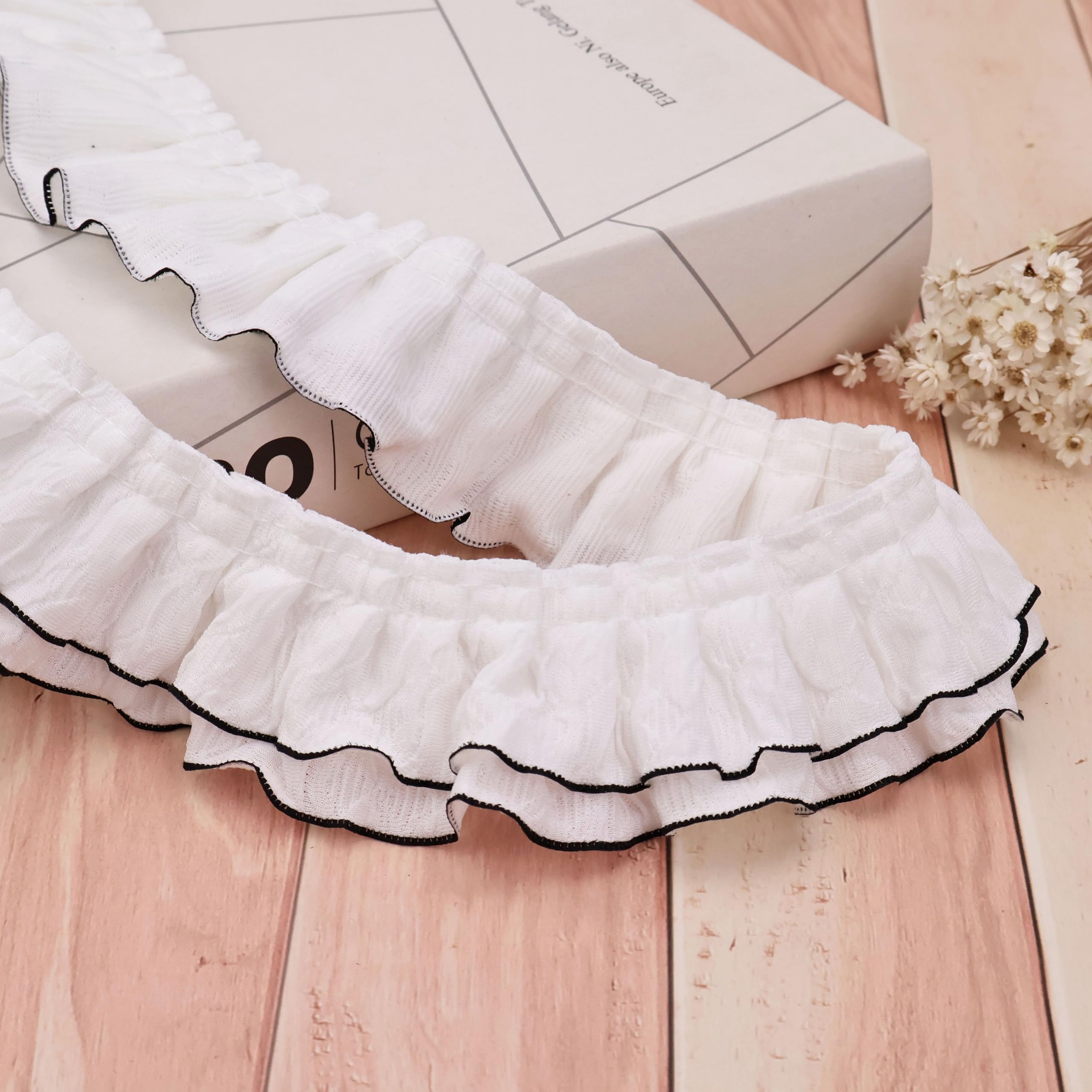 épine double ribbon frill blouse White épine double ribbon frill blouse White épine double ribbon