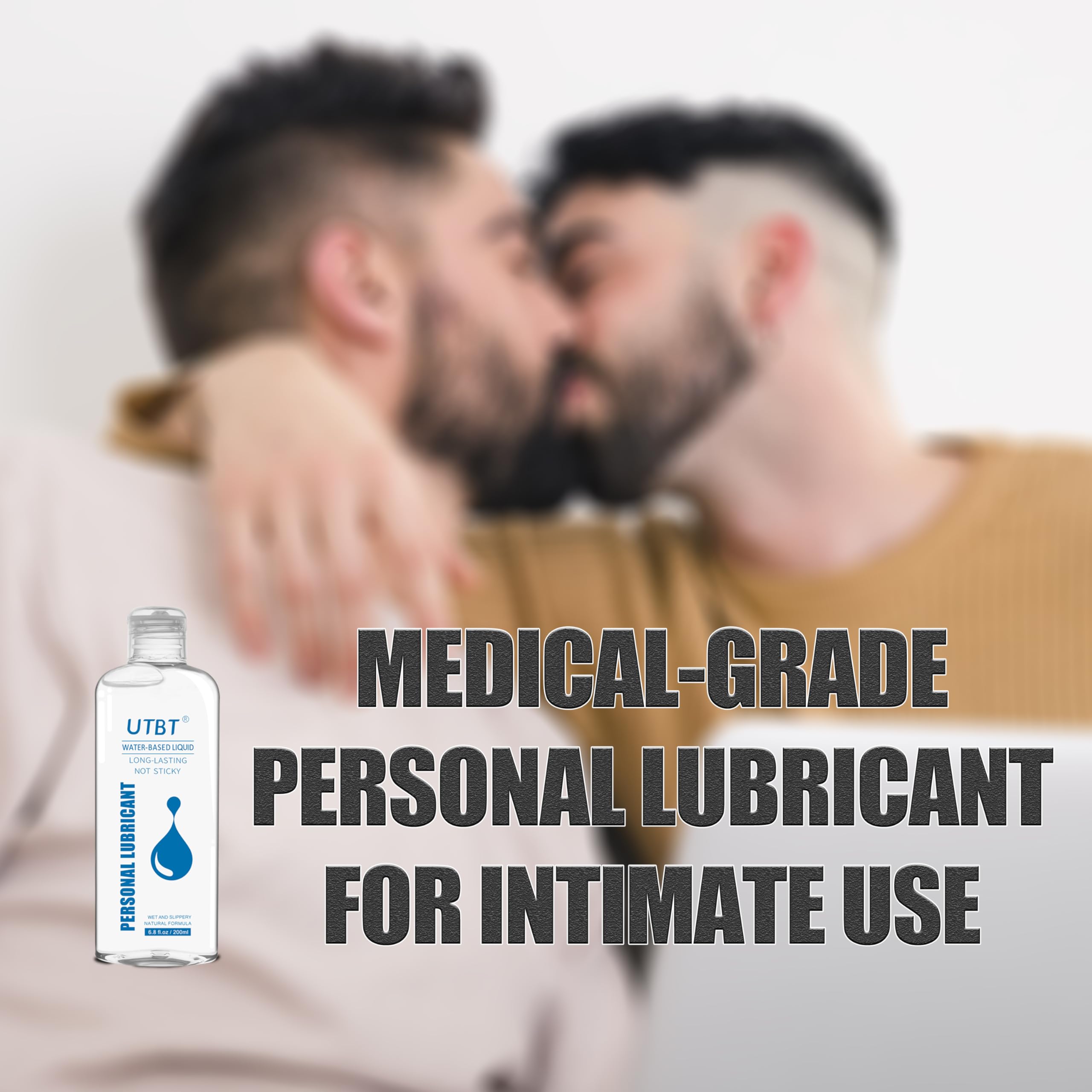 Amazon.com: UTBT Water Based Lube Personal Lubricants,Sex Lube Toy Friendly  Natural Feeling Lube for Women Men and Couples Non-Staining 6.8 Fl Oz :  Health & Household