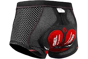 5D Padded Gel Cycling Underwear Shorts for Men, MTB Biking Pants for Men