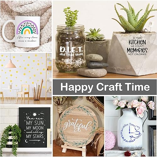 Miniatura 3 de HTVRONT - Vinilo turquesa permanente, para Cricut - Rollo de vinilo adhesivo turquesa de 12 pulgadas x 14 pies para Cricut, Silueta, cortadores de