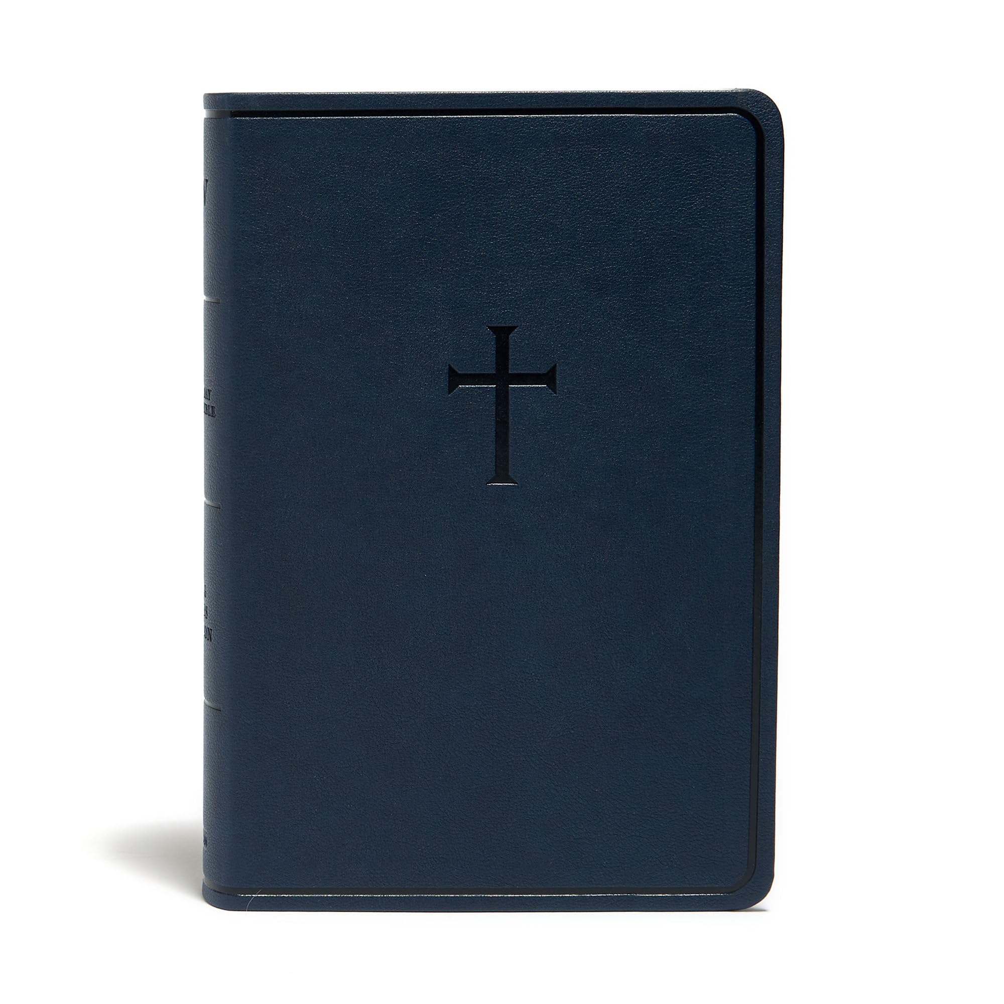 KJV Everyday Study Bible, Navy Cross LeatherTouch: King James Version, Everyday Study Bible, Navy Cross Leathertouch Imitation Leather – Illustrated, 15 July 2020