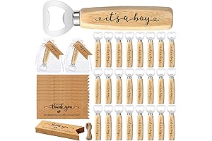 25 Sets Boy Baby Shower Favors, Baby Shower Return Gift for Guests Gender Reveal