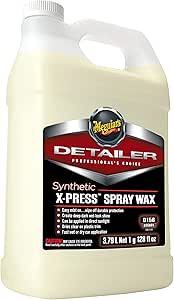 Meguiar's D15601 Synthetic X-Press Spray Wax - 1 Gallon Container