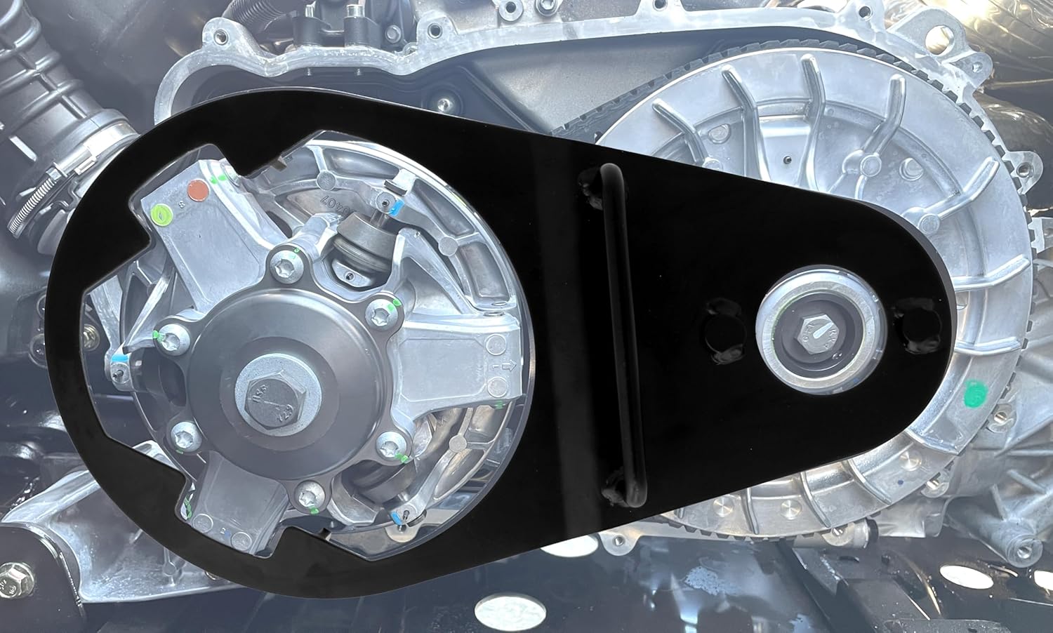 EPI CVT Clutch Locking Tool Compatible with Can-Am Outlander 500/700, Defender HD5/HD7, and Commander 700 UTV Models | OE #529-036-559 | Clutch Holding Tool | EZCALT3