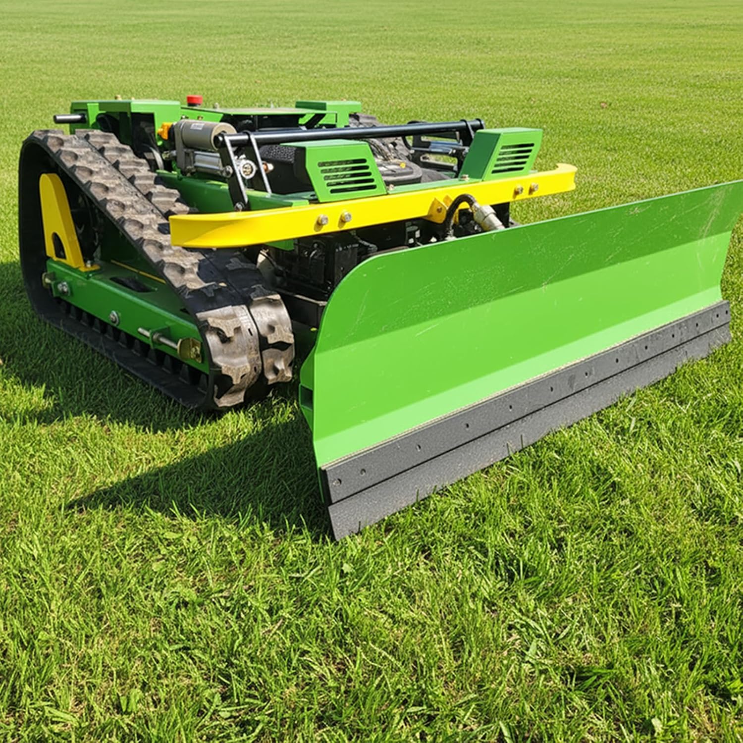 SDLANCH SDLLM500 Remote Control Slope Lawn Mower on grass