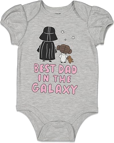 STAR WARS Body de Navidad para el Día del Padre, recién nacido a bebé (recién nacido - 24 meses)