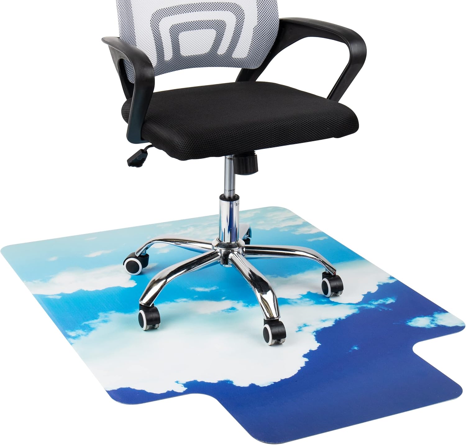 Mind Reader Office Chair Mat for Hardwood Floors, Under