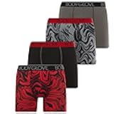 Mens Boxer Briefs Multi Packs, Dry Fit Performance Value Underwear, Breathable Active Stretch Athletic Boxers