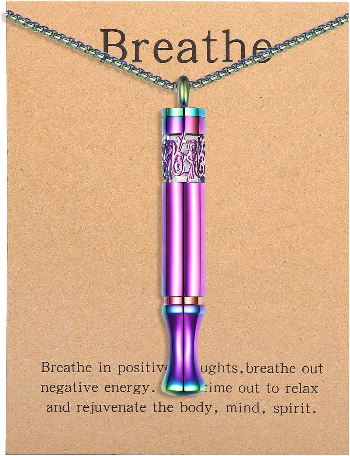 Anxiety Relief Pendant Mindfulness Breathing...