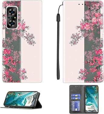 Case Compatible for Acer Sospiro AC92 Phone Case Cover [with Tempered Glass Screen Protector] PU Leather Kickstand Magnetic Wallet Case CPT18