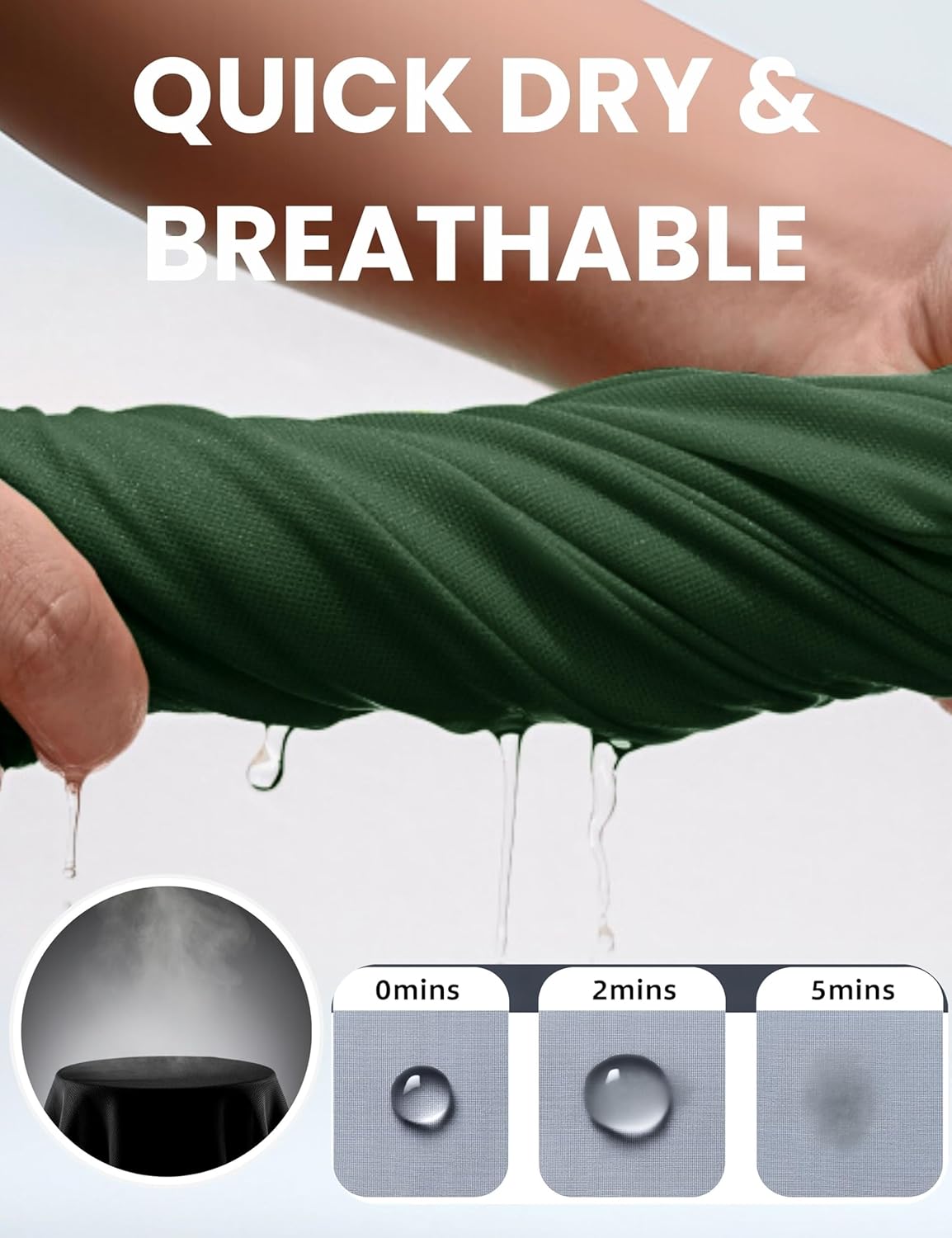 MAGNIVIT Men's Lightweight Joggers Sweatpants with Pockets Breathable Quick Dry Athletic for Running Gym Work Out - Image 4