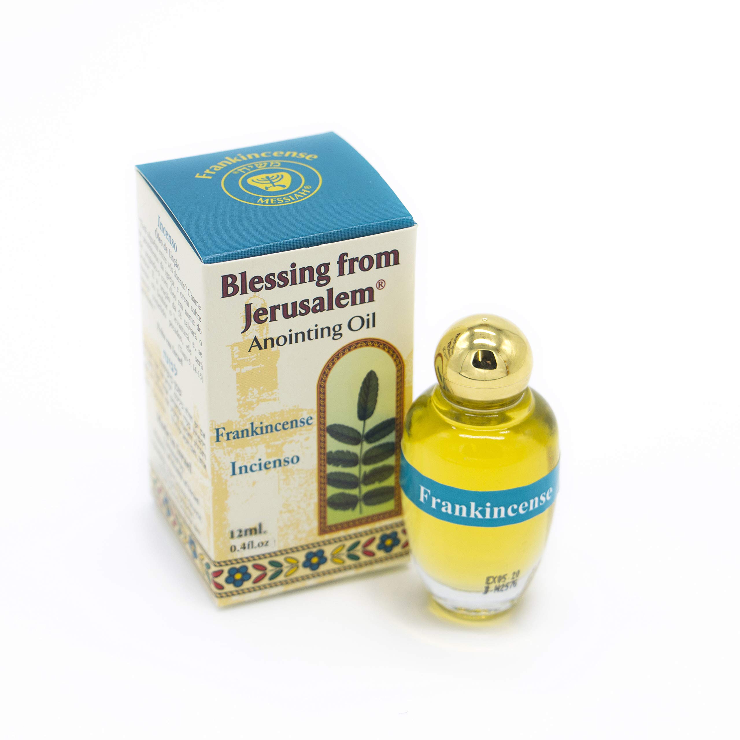 Anointing Oil 12ml - 0.4oz from Holyland Jerusalem (Frankincense)