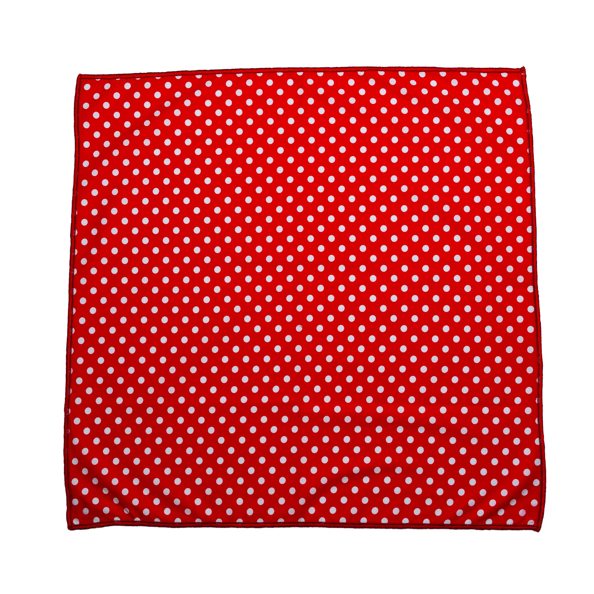 Polka Dot Bandana Band - Red