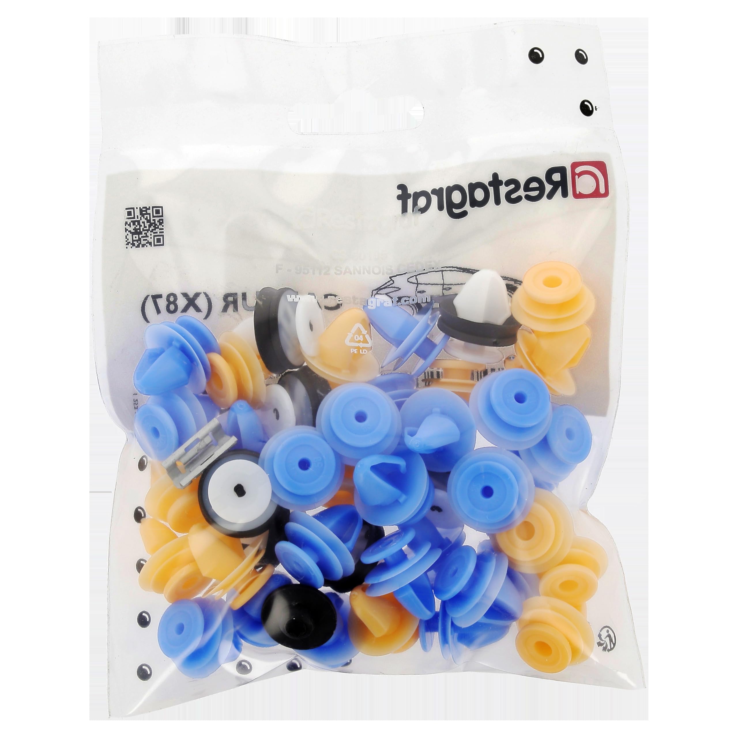 Image secondaire de Kit de Fixations Complet pour Moulures Latérales CAPTUR 2013-2019