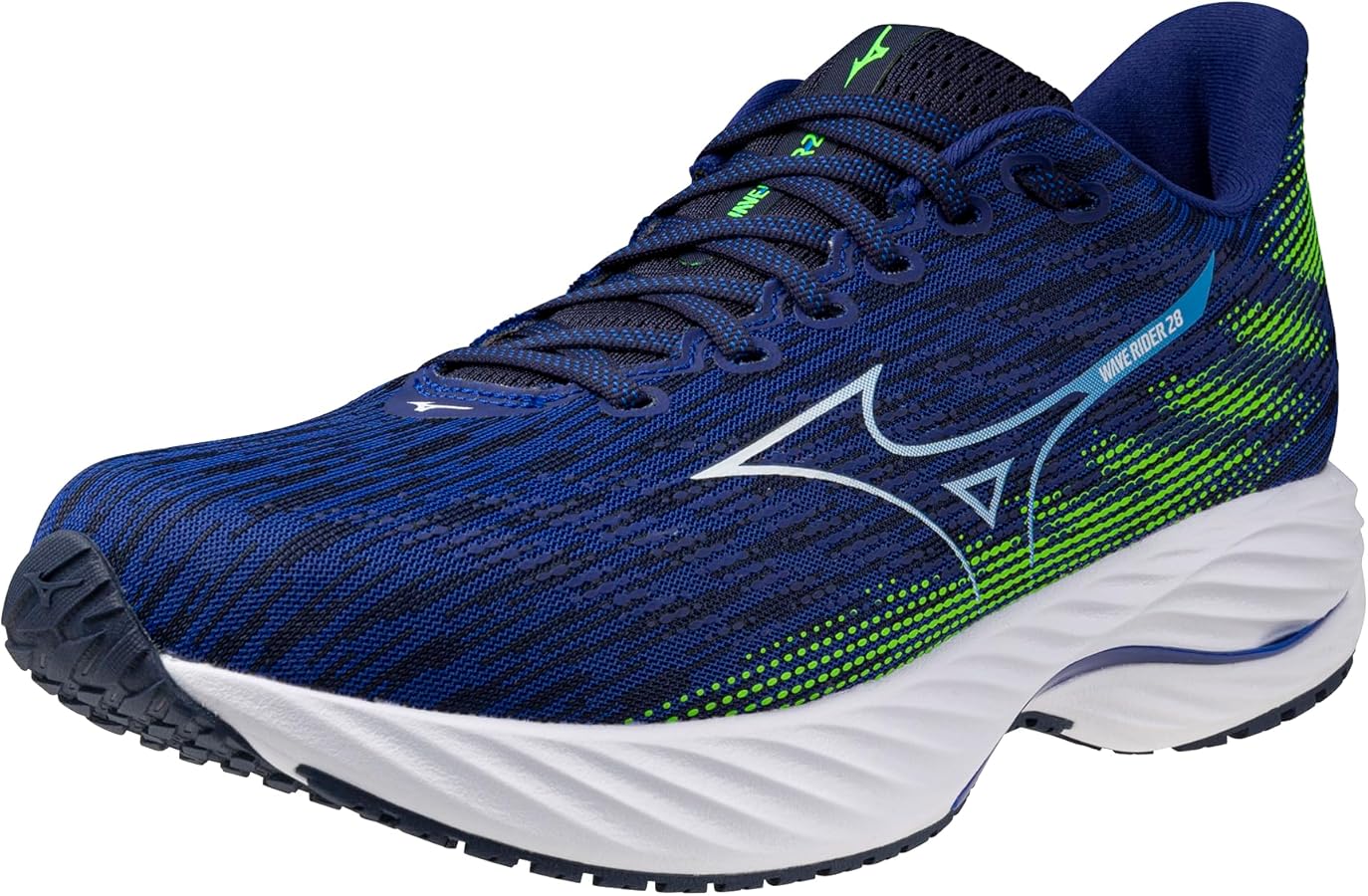 Mizuno Wave Rider 28 ブルー Amazon.com | Mizuno Men's Wave Rider 28 Running Shoe | Neutral