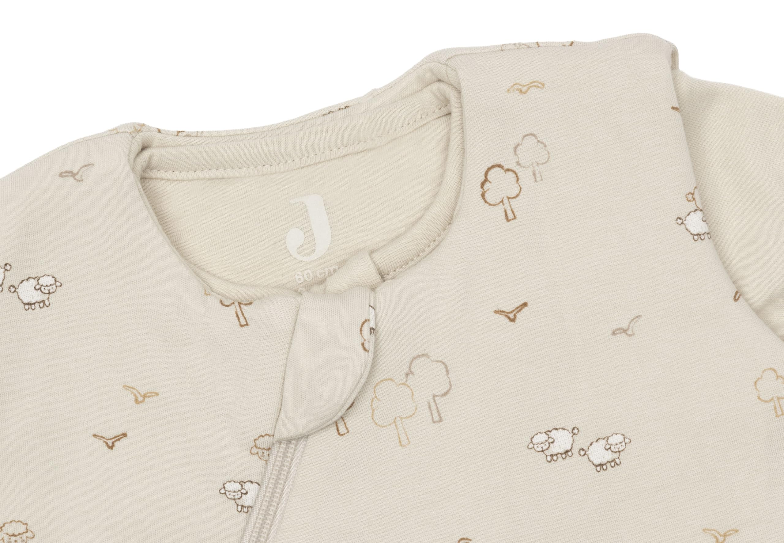 Jollein Schlafsack Baby Newborn - 60 cm - Geeignet für 4 Jahreszeiten - 3 in 1 Babyschlafsack - Oeko-Tex Zertifiziert - Woolly