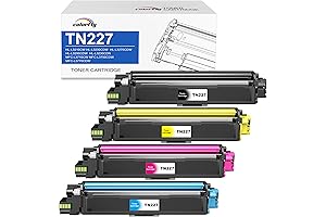4-Pack TN227/223 Compatible Laser Toner by brother