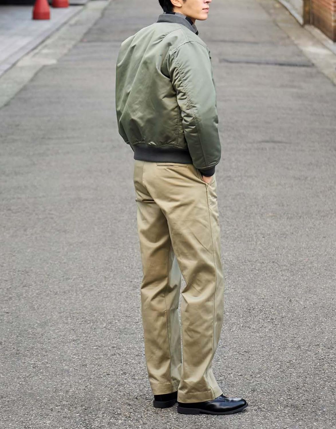 BAIMORE Unisex MA-1 Vintage Military Bomber Flight Cotton Jacket Workwear Outerwear for Fall and Winter Casual Wear
