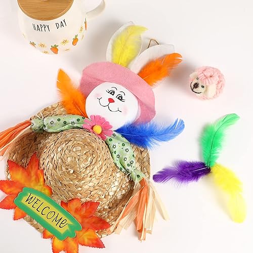 Miniatura 6 de Soarer Plumas moradas para manualidades, 300 plumas de 3 a 5 pulgadas a granel para bodas, fiestas en casa, suministros de atrapasueños y