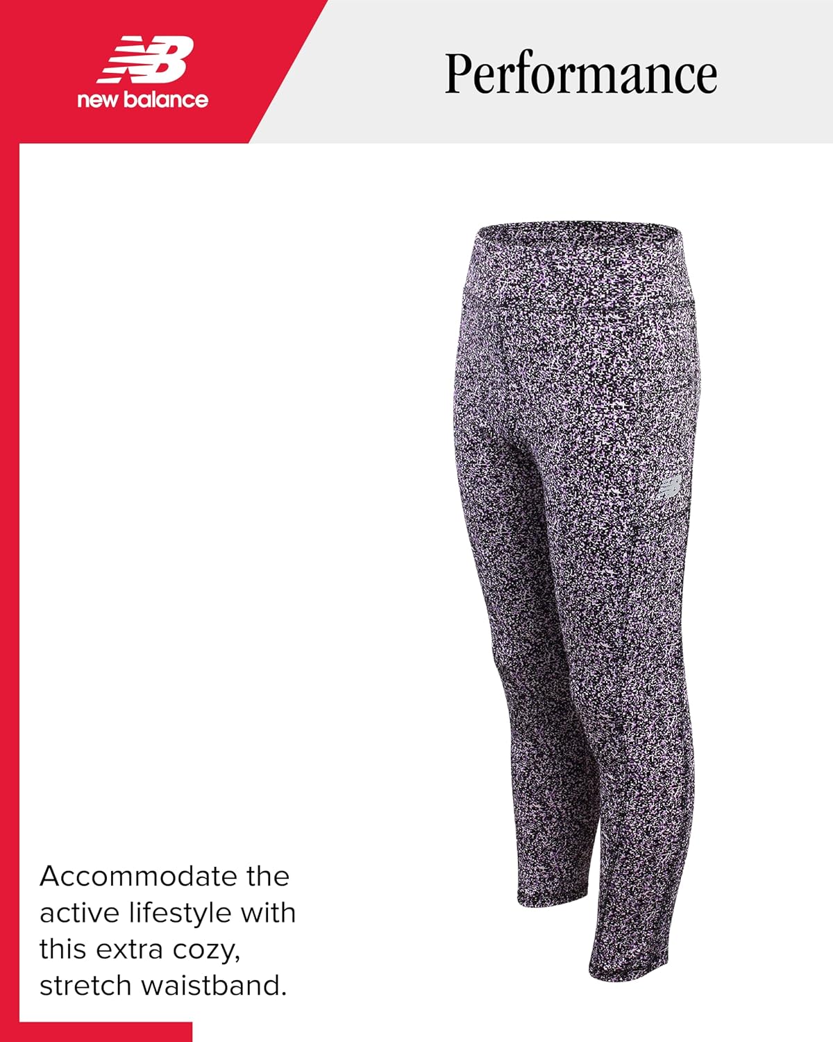 New Balance Active Girls Leggings Set - 2 Piece Short Sleeve Girls Shirts and Leggings Kids Yoga Athletic Workout Set (7-16)