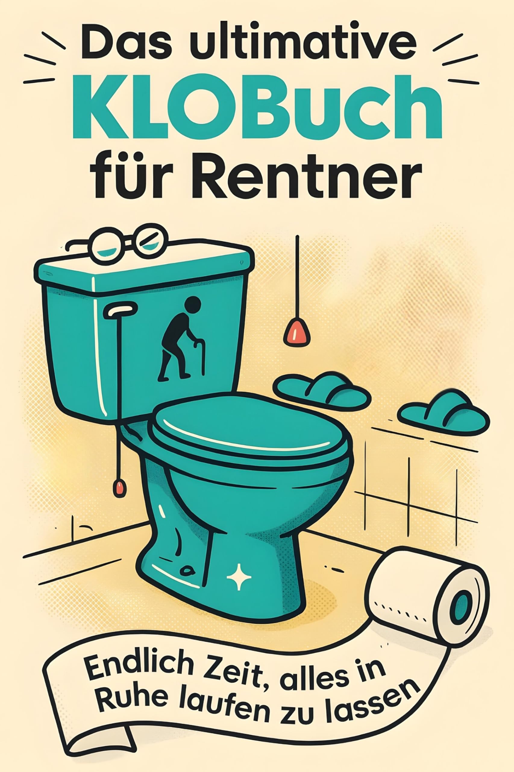 Das ultimative Klobuch für Rentner: Endlich Zeit, alles in Ruhe laufen zu lassen. Lustiges Geschenk mit Lifehacks, Fun Facts und Geschichten