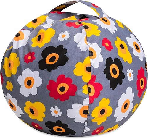 Miniatura 7 de Posh Stuffable - Sillón puff con almacenamiento para niños, contenedor de animales de peluche, organizador de juguetes de niños