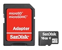 SanDisk Mobile Class4 MicroSDHC Flash Memory Card- SDSDQM-B35A with Adapter 16GB