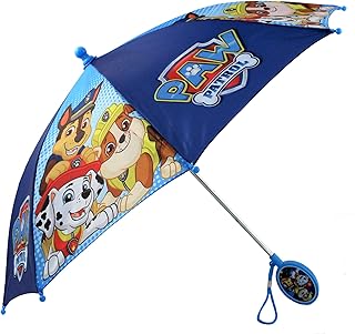 Nickelodeon Kids Umbrella, Paw Patrol Toddler and Little Boy Rain Wear for Ages 3-6