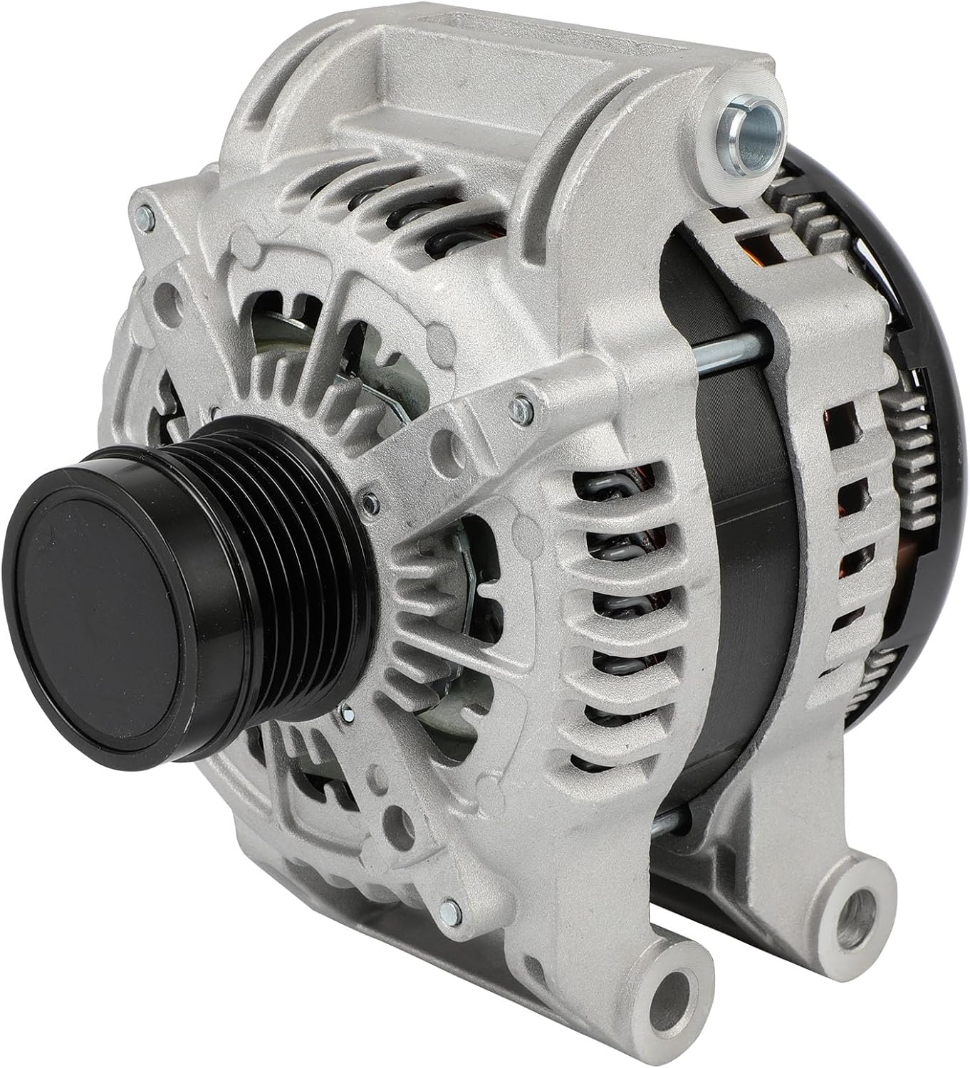 180 Amp 421000-702 New ASTOU Alternator Compatible with 2011-2016 for Chrysler 300; 2015-2016 for Dodge Challenger; 2011-2016 for Jeep Grand Cherokee Alternator Replacement