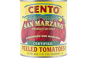 Certified San Marzano Whole Peeled Tomatoes For Authentic Italian Cooking