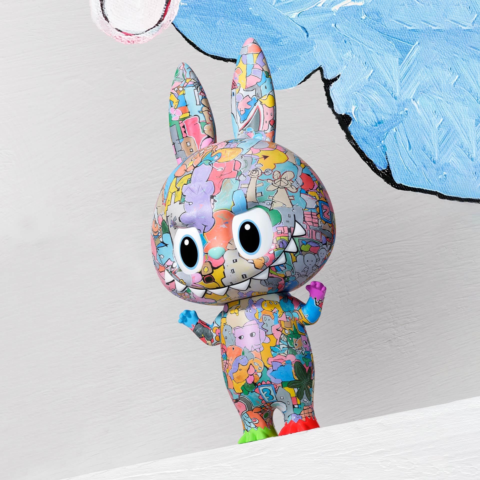 MEGA LABUBU 400% フィギュア　10th Anniversary Amazon.com: POP MART MEGA LABUBU 400% Tenth Anniversary, 13.78