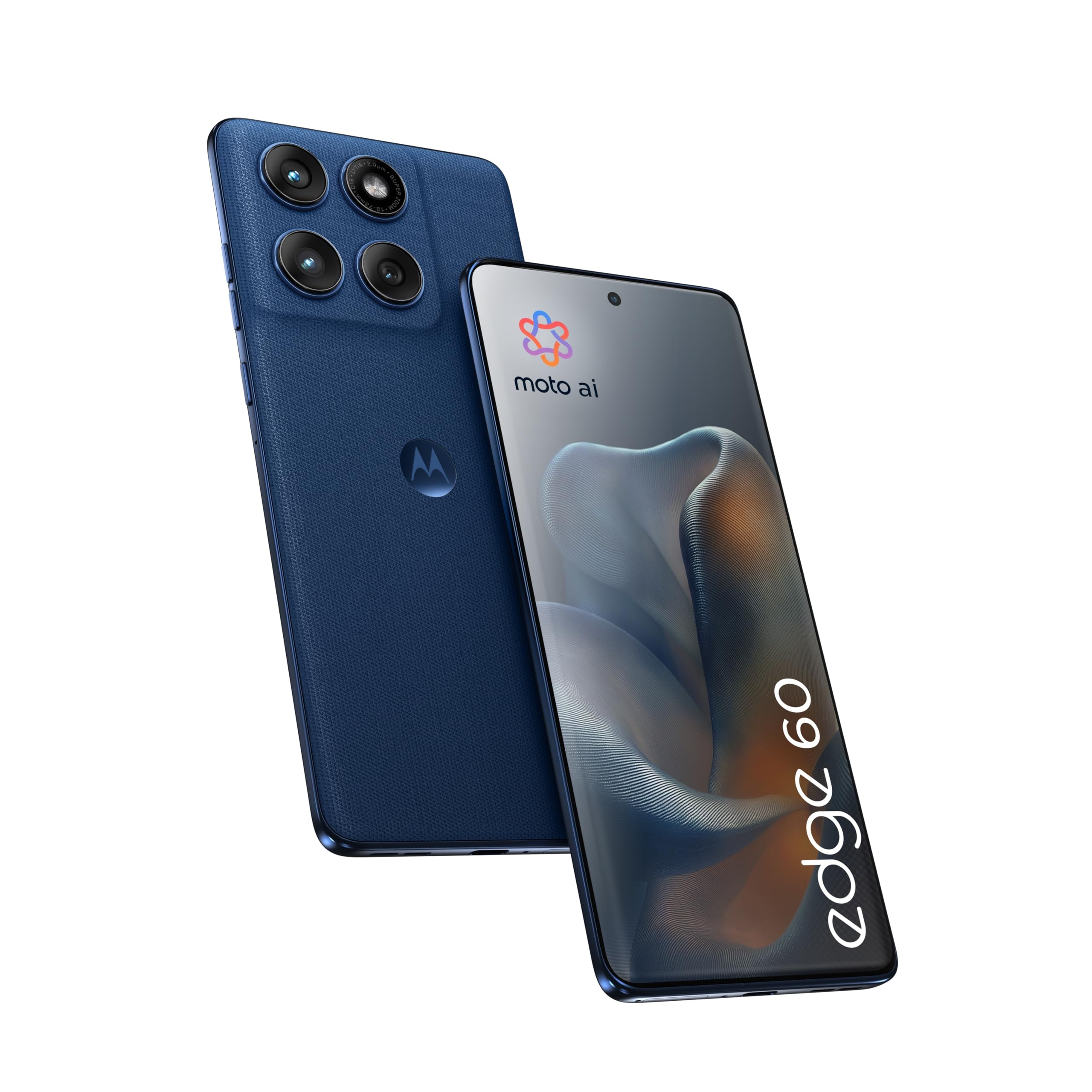Motorola Smartphone Edge 60 12GB RAM 512GB 5G pOLED Azul Gibraltar Sea