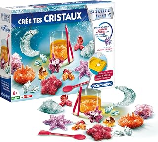 Science & Game Create Your Crystals Kit Chemistry and Geology Home from 8 Years Old