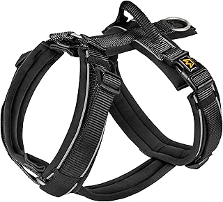 Rudelkönig Paola Dog Harness, Reflective Chest Harness with Handle, Medium Dog Harness in Y-Design, Adjustable Dog Harness, Medium Dogs product image