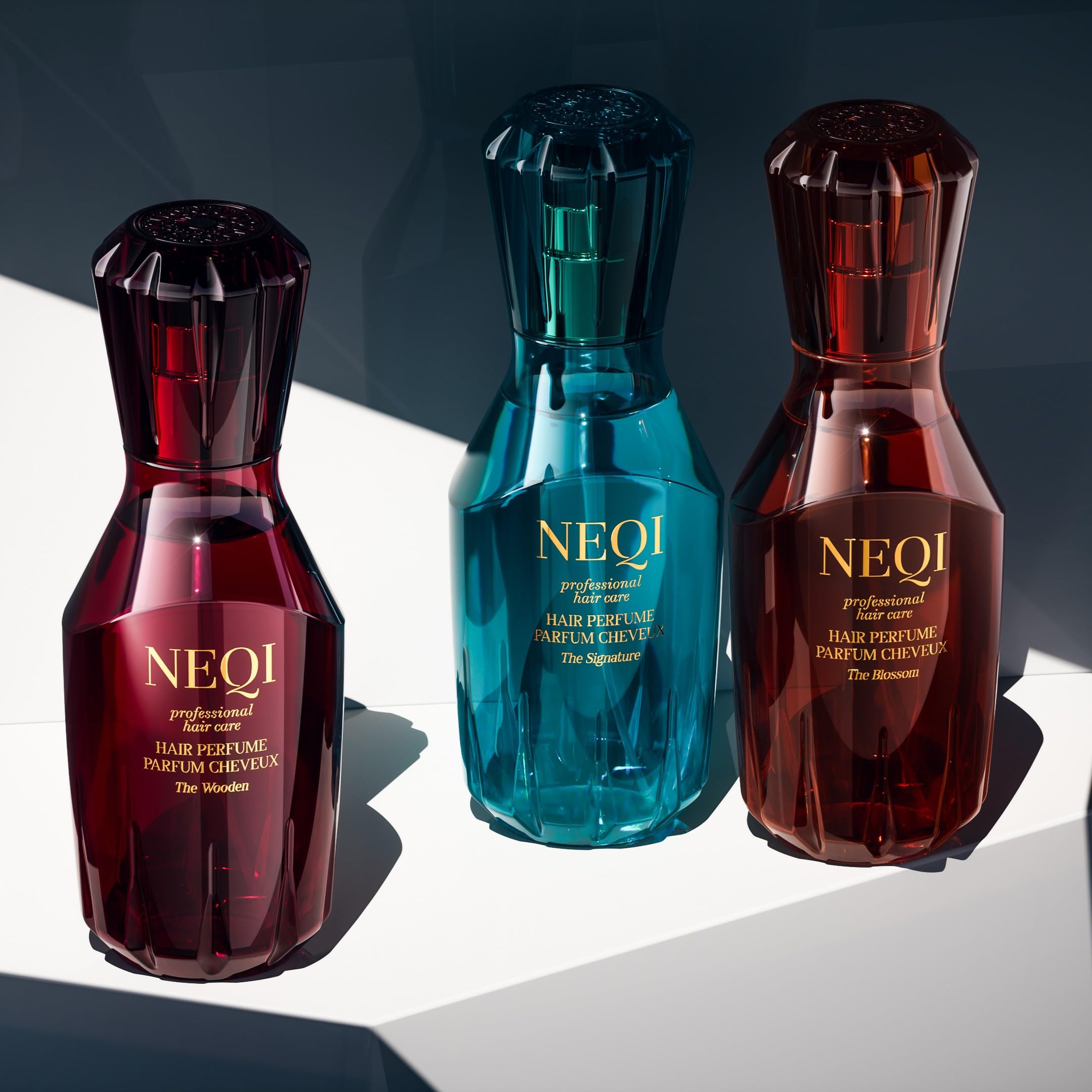 NEQI Parfum Capillaire Femme The Signature – Hair Perfume avec Panthenol & Protection UV – Parfum Élégant Longue Tenue, Soin Capillaire, Tous Types Cheveux, Vegan – 75ml