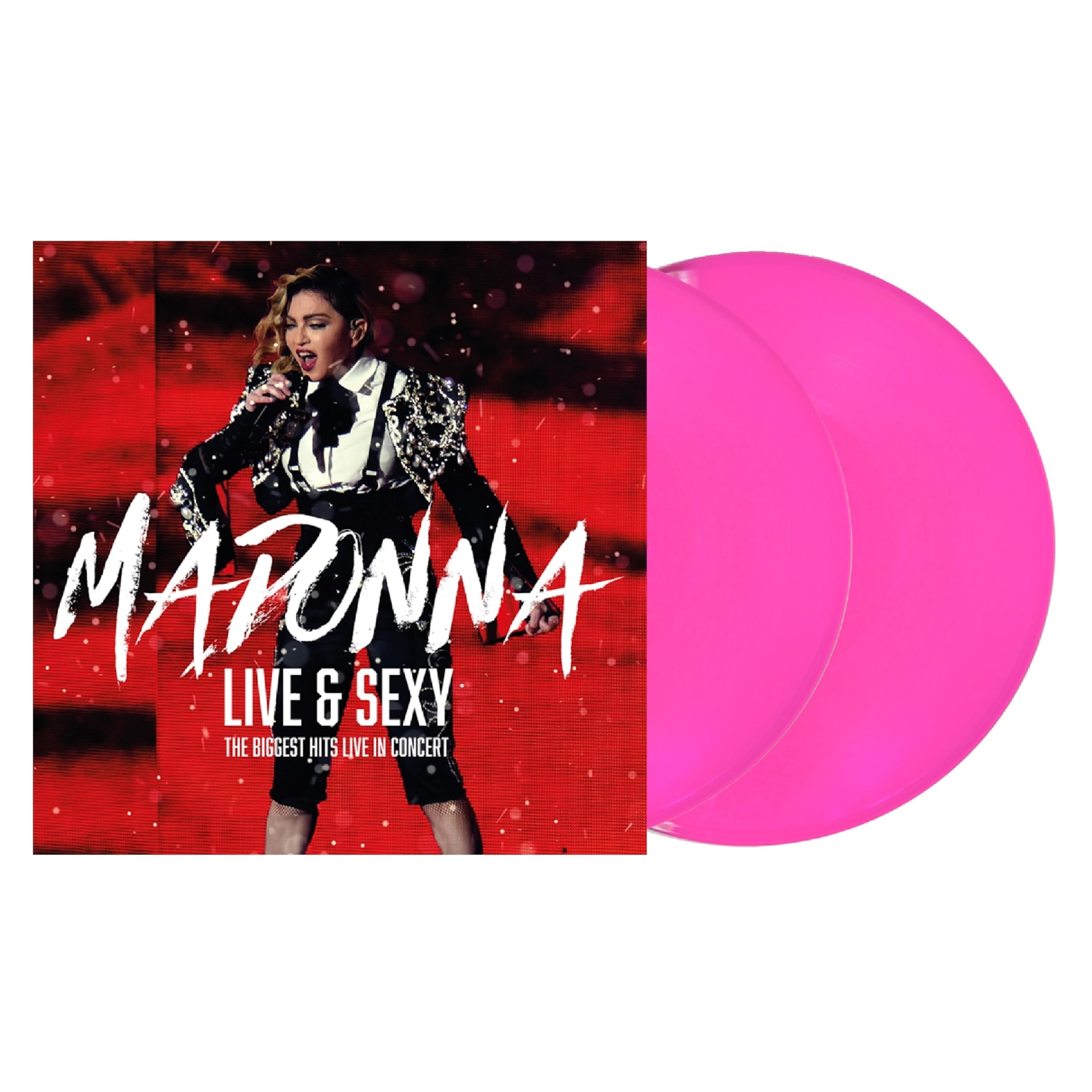 Madonna Live & Sexy (pink Vinyl 2lp) 2LP New 803341589650