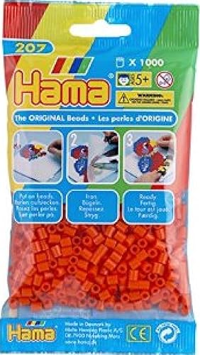 Bulk Buy: Hama naranja 207 – 04 Midi abalorio 1000 unidades (paquete de 6)
