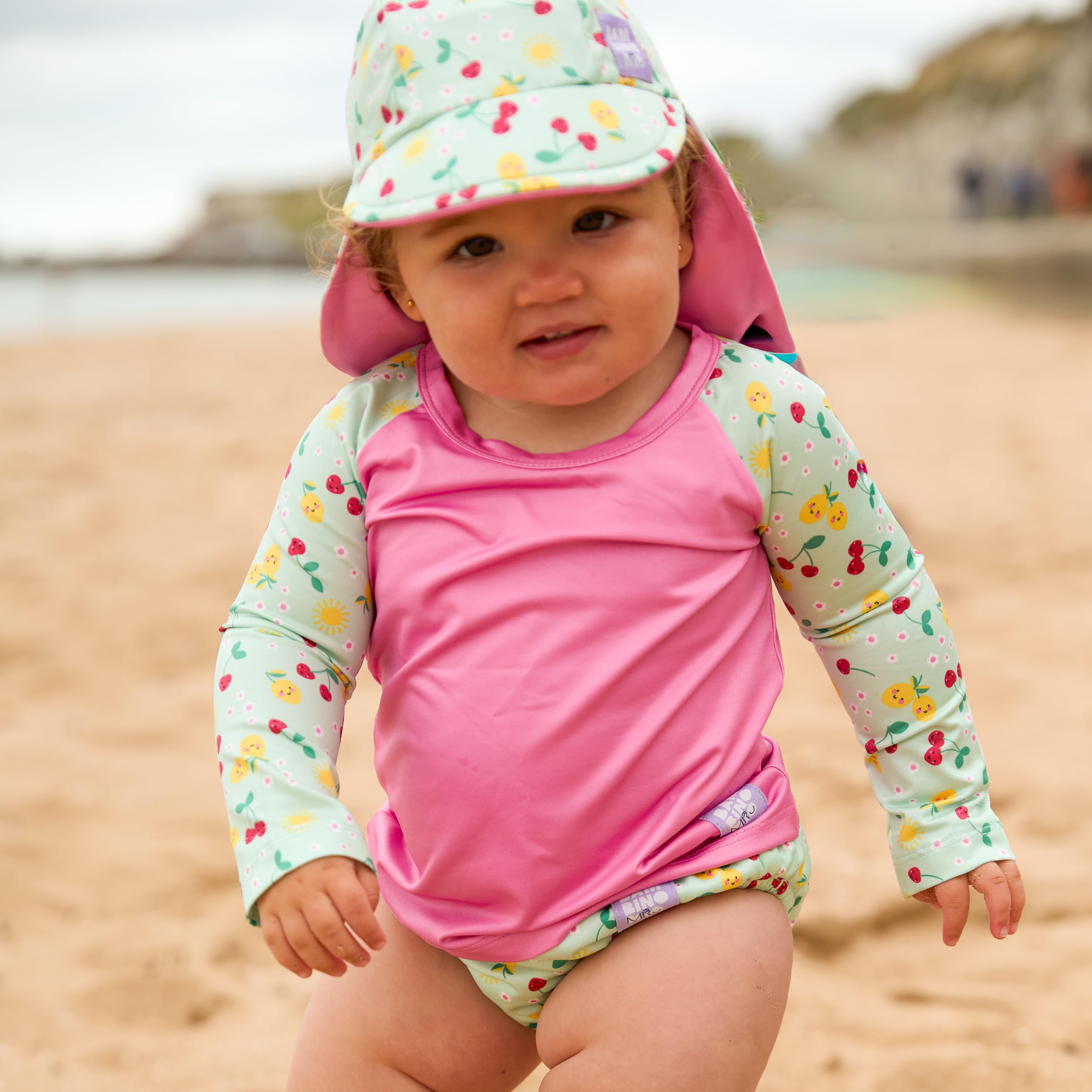 Bambino Mio Anti-UV UPF 40+ Set da Bagno per Neonati (da 0 Mesi a 3 Anni), con Pannolino da Bagno Riutilizzabile e Maglietta da Bagno con Protezione Solare