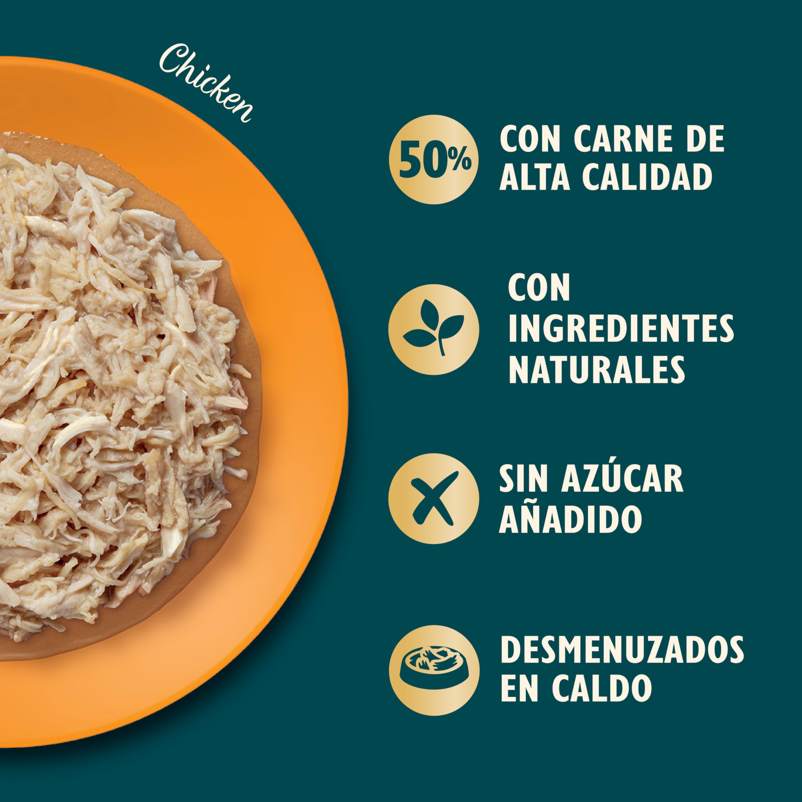 Lily's Kitchen Pack Variado Filetes Desmenuzados en Caldo para Gatos – Comida Húmeda Natural, Sin Cereales (6 x 8 x 70 g)