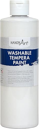 Miniatura 2 de Handy Art Pintura lavable de 16 onzas, plateado metálico